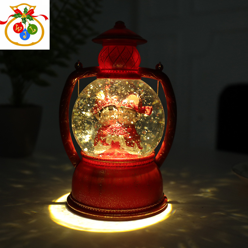 Pony Lantern Festive Wedding Supplies Night Light TikTok Celebrity Inspired Night Light Wedding Room Decoration Resin Crafts