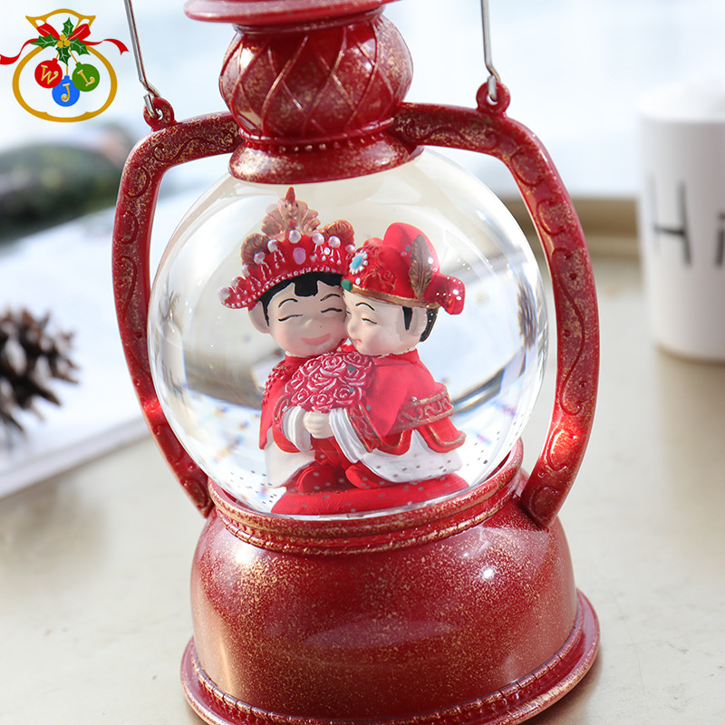 Pony Lantern Festive Wedding Supplies Night Light TikTok Celebrity Inspired Night Light Wedding Room Decoration Resin Crafts