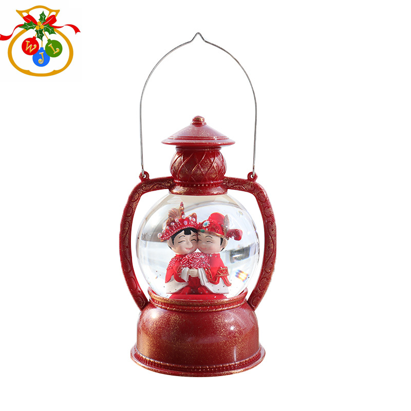 Pony Lantern Festive Wedding Supplies Night Light TikTok Celebrity Inspired Night Light Wedding Room Decoration Resin Crafts