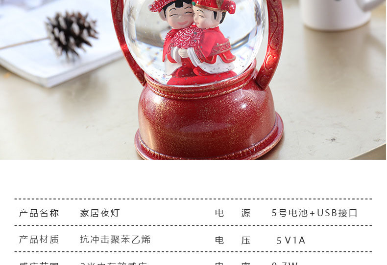 Pony Lantern Festive Wedding Supplies Night Light TikTok Celebrity Inspired Night Light Wedding Room Decoration Resin Crafts