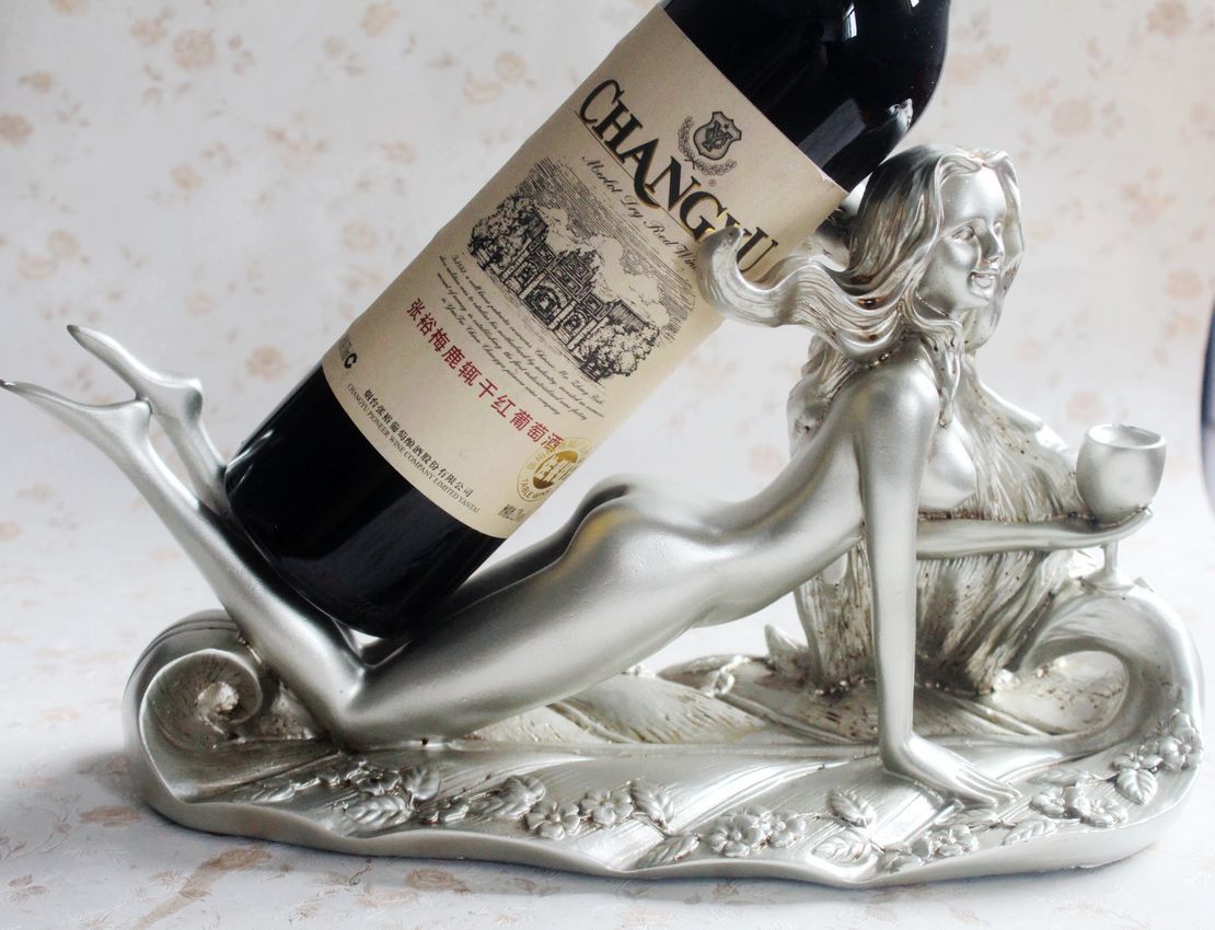 Resin Crafts European-Style Sexy Beauty Home Decoration Wine Rack Decoration Creative Wedding Gift Special Offer 58