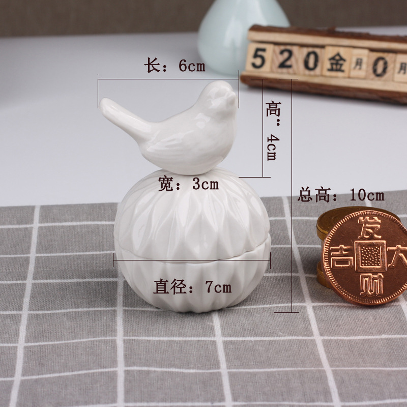 Ceramic storage tank Candy tank Storage tank Electroplating crafts home decoration storage tank wedding jewelry gift box Ceramic storage tank Candy tank Storage tank Electroplating crafts home decoration storage tank wedding jewelry gift box