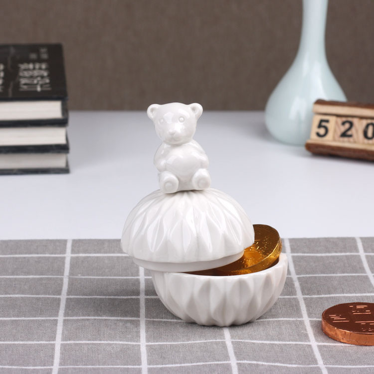 Ceramic storage tank Candy tank Storage tank Electroplating crafts home decoration storage tank wedding jewelry gift box Ceramic storage tank Candy tank Storage tank Electroplating crafts home decoration storage tank wedding jewelry gift box