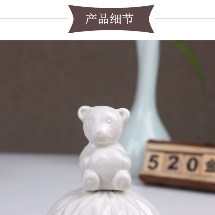 Ceramic storage tank Candy tank Storage tank Electroplating crafts home decoration storage tank wedding jewelry gift box Ceramic storage tank Candy tank Storage tank Electroplating crafts home decoration storage tank wedding jewelry gift box