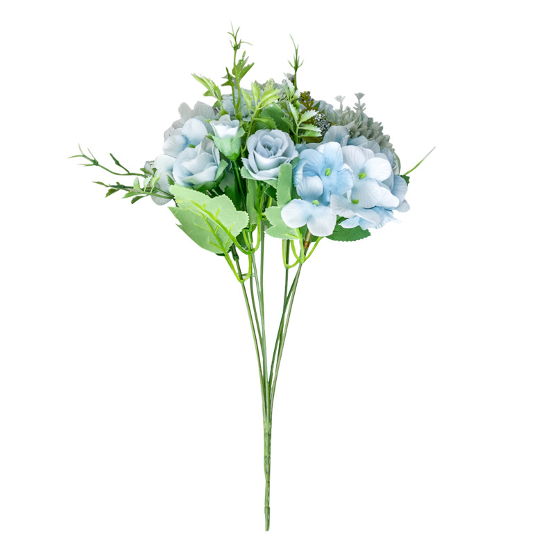 Nordic Ins Artificial Rose Wedding Bouquet Bunches Wedding Shooting Props Floral Wedding ornaments