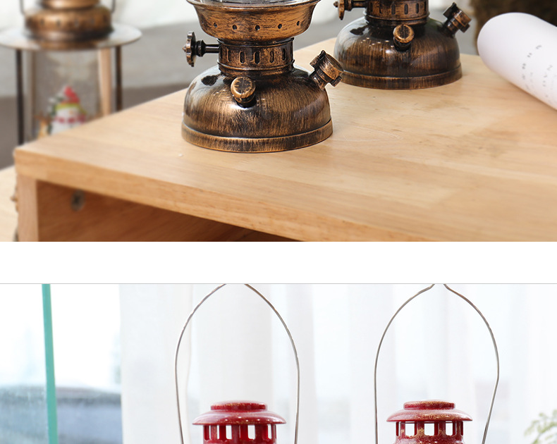 Tiktok Storm Lantern Wedding Lights Vintage Steam Lights Festive European-Style Decorative Ornaments Christmas Crystal Box Xuyuan Storm Lantern Crystal