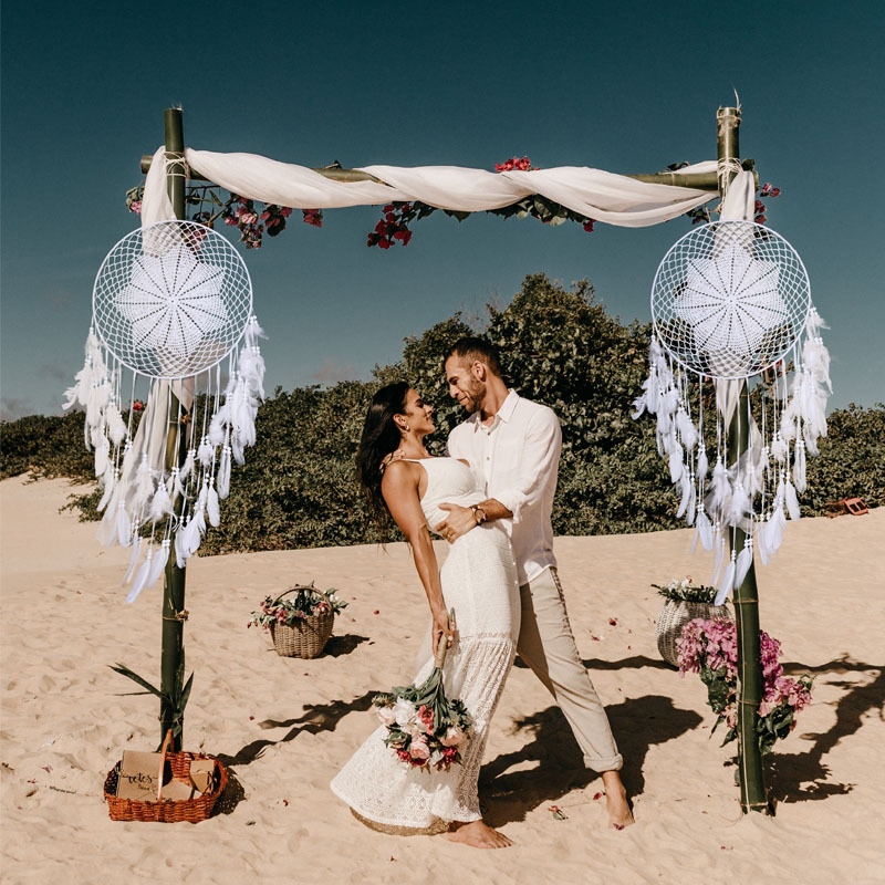 New Wedding Celebration Decoration Ornaments Home HandWoven Nordic Style Dreamcatcher Girlfriend Girlfriends Gift