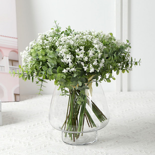 Cross-Border Artificial Flower Wedding Bouquet Holder Artificial Lotus Starry Sky Bouquet Fake Wedding ornaments Cross-Border Artificial Flower Wedding Bouquet Holder Artificial Lotus Starry Sky Bouquet Fake Wedding ornaments