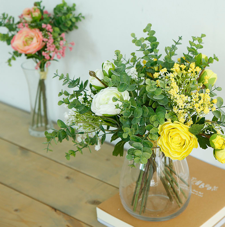 Cross-Border Artificial Flower Wedding Bouquet Holder Artificial Lotus Starry Sky Bouquet Fake Wedding ornaments Cross-Border Artificial Flower Wedding Bouquet Holder Artificial Lotus Starry Sky Bouquet Fake Wedding ornaments
