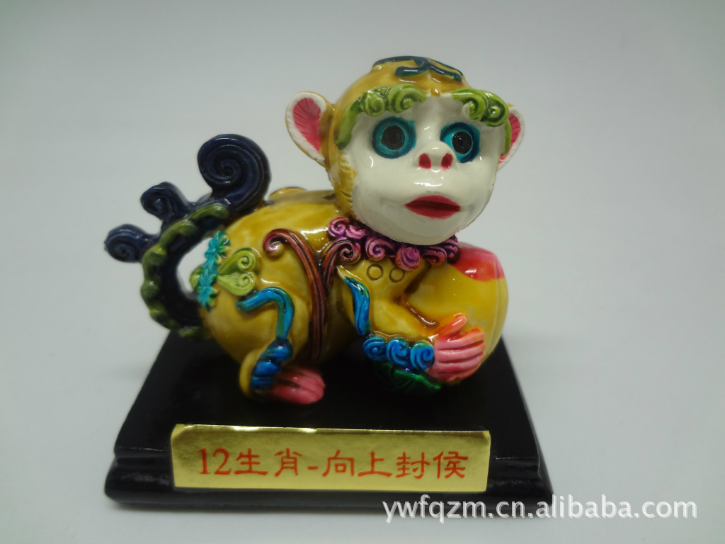 Resin crafts ornaments resin art resin wedding good luck ornament 12 12 Chinese zodiac animals