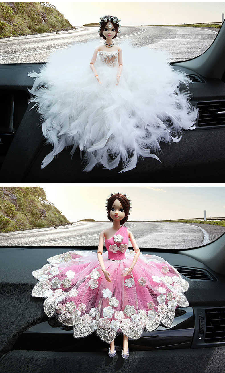 Car Wedding Dress Doll Ornaments Girls Room Beautiful Interior Design Cute Personality Creative Decoration Car Interior Decoration Ornament Car Wedding Dress Doll Ornaments Girls Room Beautiful Interior Design Cute Personality Creative Decoration Car Interior Decoration Ornament