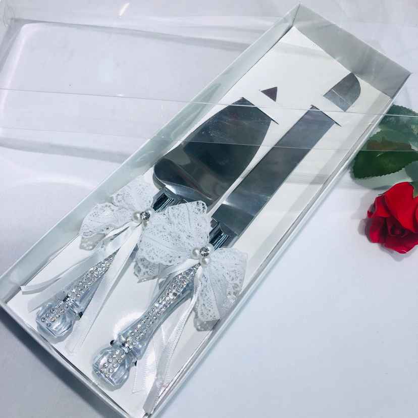 Western Style Wedding Supplies, G Bow Cake Knife Shovel Wedding Supplies Wedding Favors
