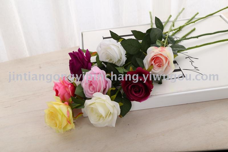 Simulation of roses flowers flower wedding supplies home ornaments