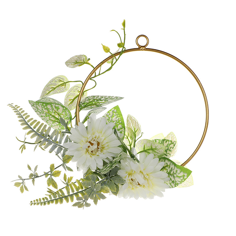 Wedding Supplies Retro Wedding round Portable Bride Flower Loop Photography Props Wedding Dress Accessories