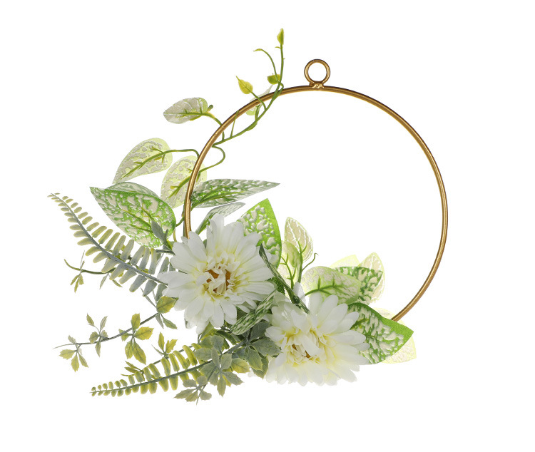 Wedding Supplies Retro Wedding round Portable Bride Flower Loop Photography Props Wedding Dress Accessories