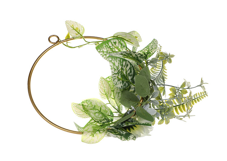 Wedding Supplies Retro Wedding round Portable Bride Flower Loop Photography Props Wedding Dress Accessories