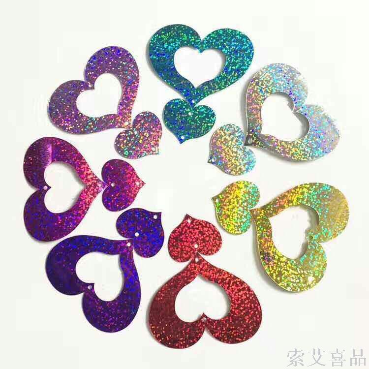 Wedding supplies wedding room decorated birthday party balloon wedding decoration set rain pendant heart