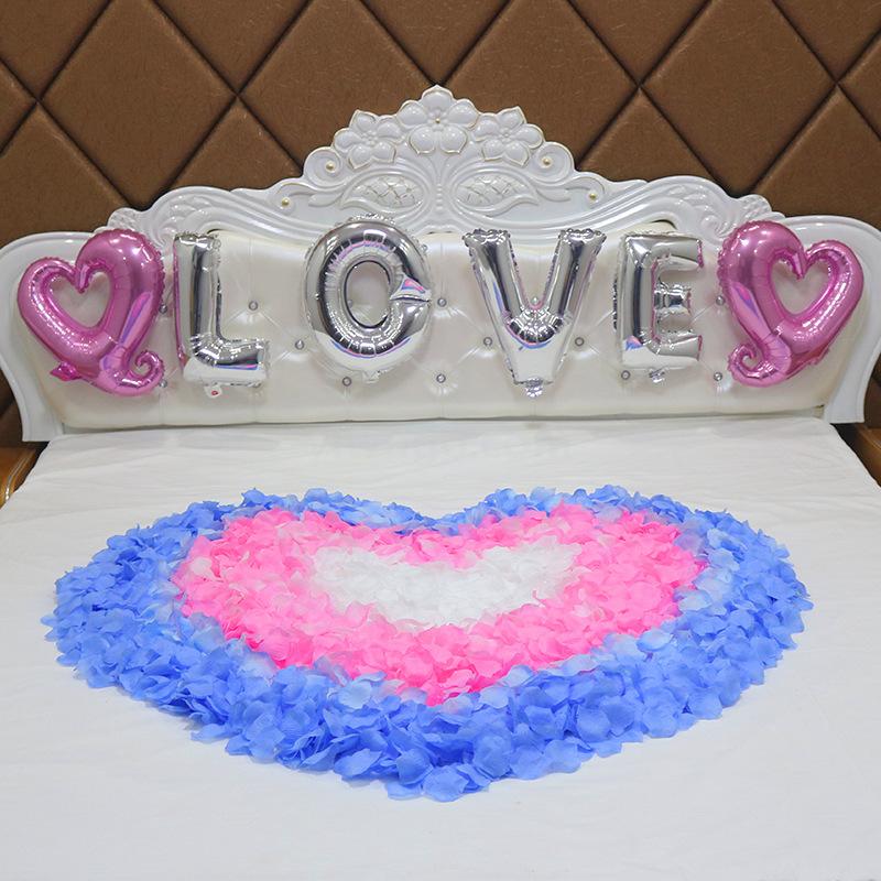 Wedding supplies 1 JIN 1 Outfit non-woven, woven petals Wedding decoration factory sales quality assurance