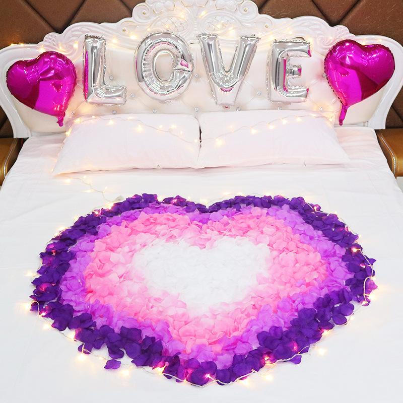 Wedding supplies 1 JIN 1 Outfit non-woven, woven petals Wedding decoration factory sales quality assurance
