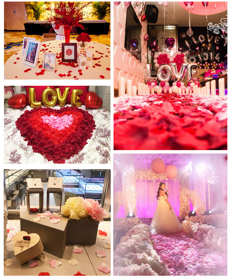 Wedding supplies 1 JIN 1 Outfit non-woven, woven petals Wedding decoration factory sales quality assurance Wedding supplies 1 JIN 1 Outfit non-woven, woven petals Wedding decoration factory sales quality assurance