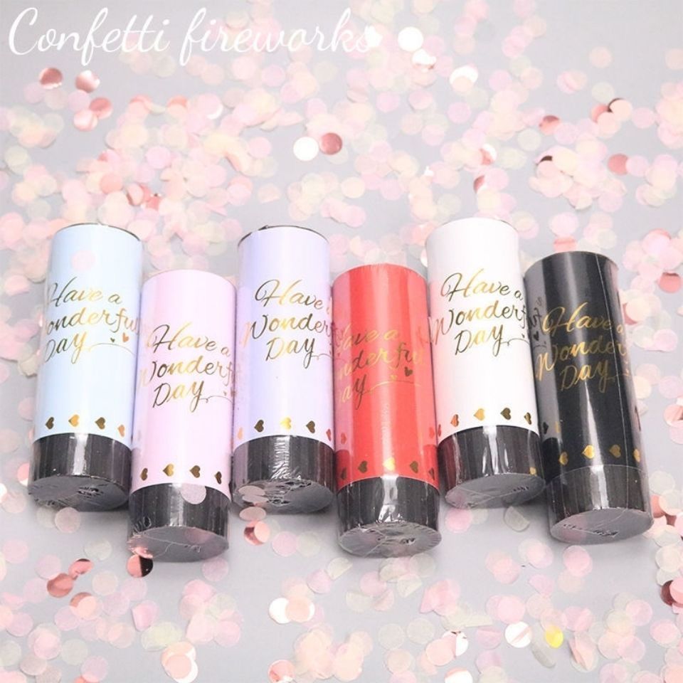 Wedding Supplies Wedding, Marriage Medium Salute Hand-Held Opening Ceremony Birthday Party Fireworks Tube Hand Twist