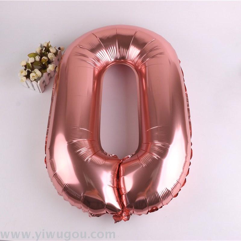 Wedding Supplies Aluminum Balloon New Year's Day Birthday Party Wedding Room Wedding Tie Celebration Arrangement Digital Balloon Wedding Supplies Aluminum Balloon New Year's Day Birthday Party Wedding Room Wedding Tie Celebration Arrangement Digital Balloon