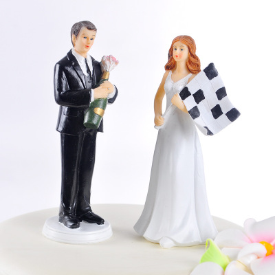 CAKE TOPPER European CAKE top doll decoration pieces wedding supplies factory wholesale