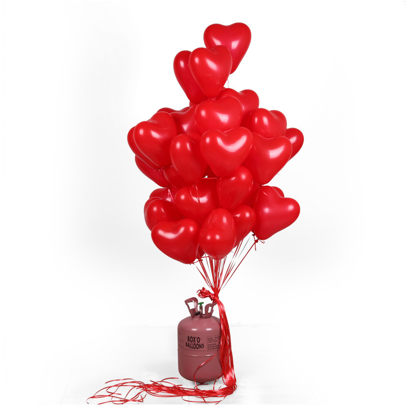 2.2 g thick wedding supplies love balloon wedding room wedding decoration heart-shaped matte ball
