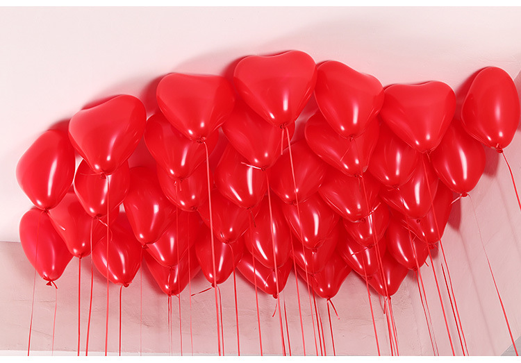 2.2 g thick wedding supplies love balloon wedding room wedding decoration heart-shaped matte ball 2.2 g thick wedding supplies love balloon wedding room wedding decoration heart-shaped matte ball