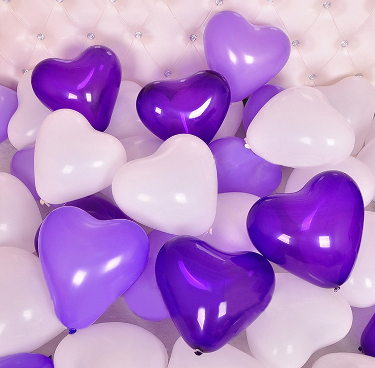2.2 g thick wedding supplies love balloon wedding room wedding decoration heart-shaped matte ball 2.2 g thick wedding supplies love balloon wedding room wedding decoration heart-shaped matte ball