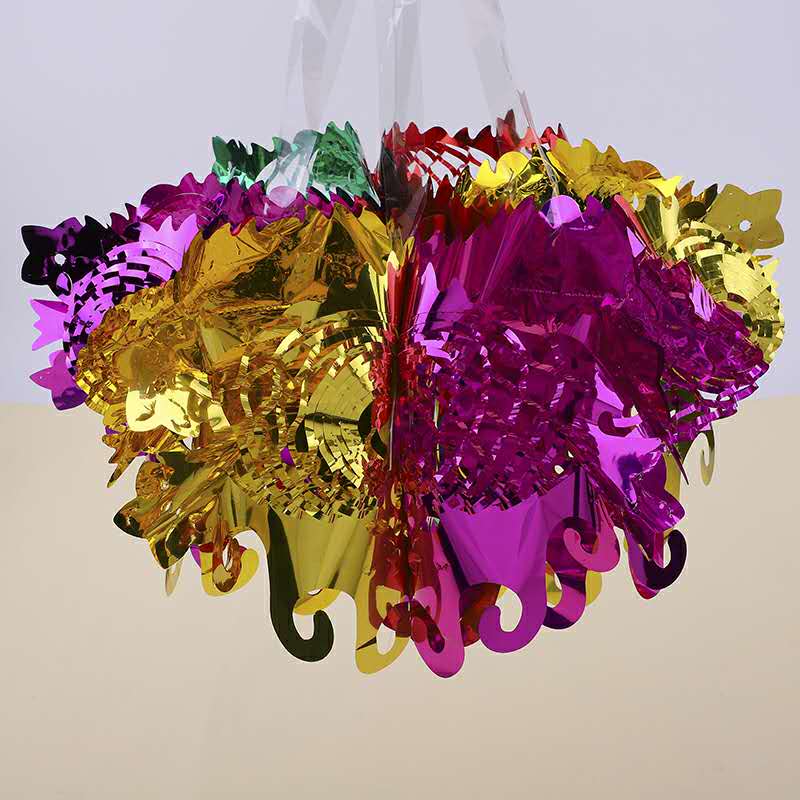 Central flower basket Ruyi flower basket room decoration hanging wedding supplies room \\\\ \\ Room decoration supplies