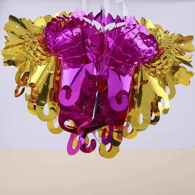 Central flower basket Ruyi flower basket room decoration hanging wedding supplies room \\\\ \\ Room decoration supplies