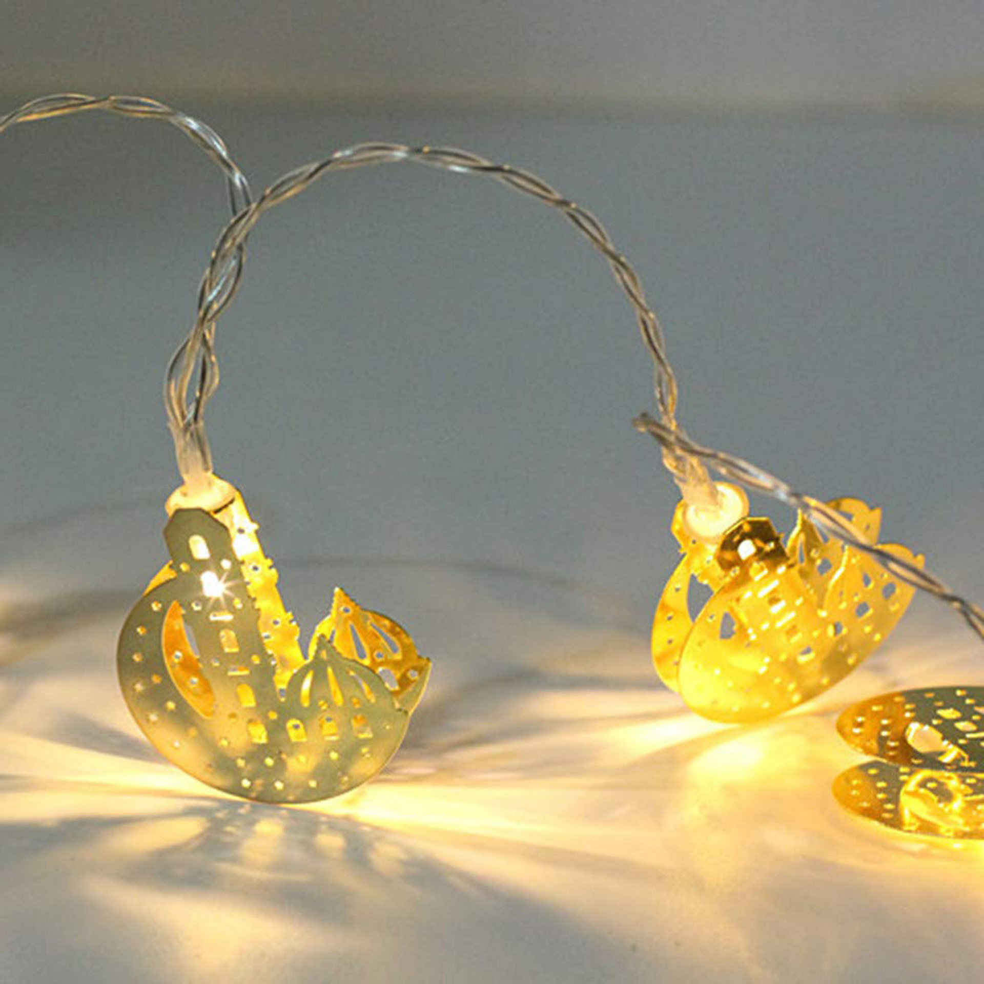 Muslim Eid Festival Decorative String Lights Star Moon Ramadan Magic Light LED String Lights for Ramadan Festival Eid Al-Fitr Muslim Eid Festival Decorative String Lights Star Moon Ramadan Magic Light LED String Lights for Ramadan Festival Eid Al-Fitr
