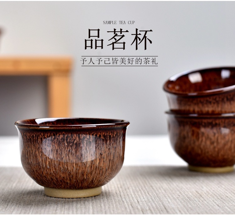 Estate Insurance Business Gift Kiln Baked Jun Porcelain Tea Set Home MidAutumn Festival National Day Gift Printed Logo Estate Insurance Business Gift Kiln Baked Jun Porcelain Tea Set Home MidAutumn Festival National Day Gift Printed Logo