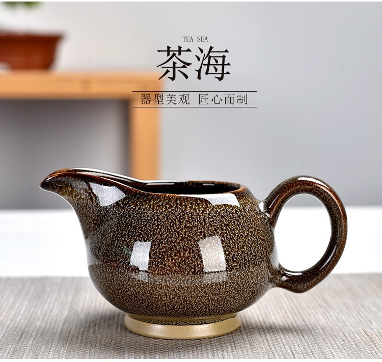 Estate Insurance Business Gift Kiln Baked Jun Porcelain Tea Set Home MidAutumn Festival National Day Gift Printed Logo Estate Insurance Business Gift Kiln Baked Jun Porcelain Tea Set Home MidAutumn Festival National Day Gift Printed Logo