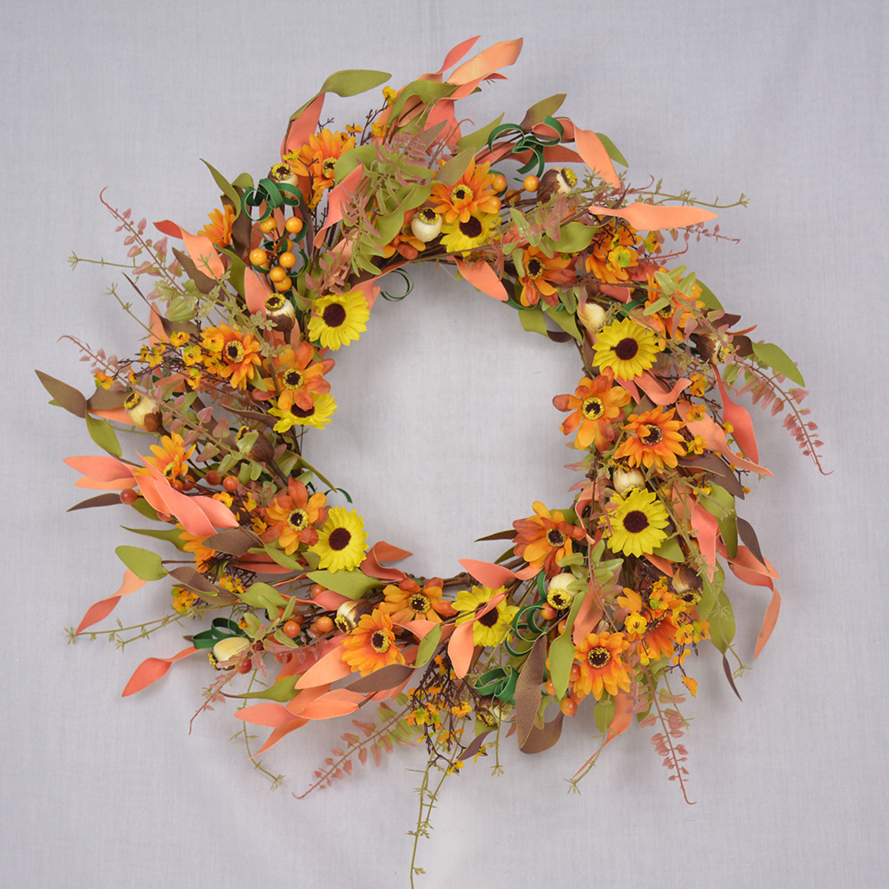 Simulation Wheat Garland Autumn Decoration Sources Christmas Harvest Festival Thanksgiving Home Door Decoration Garland Simulation Wheat Garland Autumn Decoration Sources Christmas Harvest Festival Thanksgiving Home Door Decoration Garland
