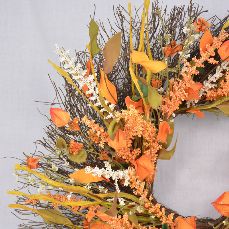 Simulation Wheat Garland Autumn Decoration Sources Christmas Harvest Festival Thanksgiving Home Door Decoration Garland Simulation Wheat Garland Autumn Decoration Sources Christmas Harvest Festival Thanksgiving Home Door Decoration Garland