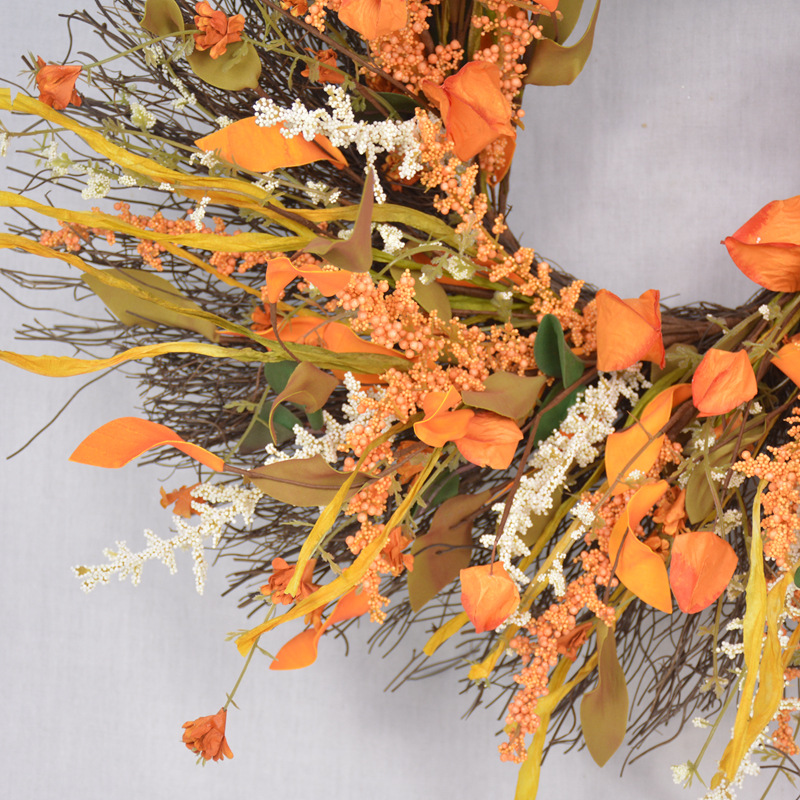 Simulation Wheat Garland Autumn Decoration Sources Christmas Harvest Festival Thanksgiving Home Door Decoration Garland Simulation Wheat Garland Autumn Decoration Sources Christmas Harvest Festival Thanksgiving Home Door Decoration Garland