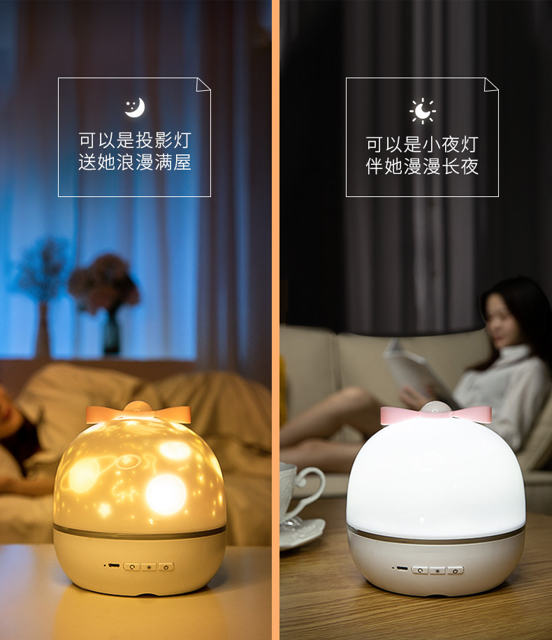 Creative Mid-Autumn Festival Gift Starry Sky Projection Lamp Atmosphere Decoration Bluetooth Music Lamp Creative Mid-Autumn Festival Gift Starry Sky Projection Lamp Atmosphere Decoration Bluetooth Music Lamp