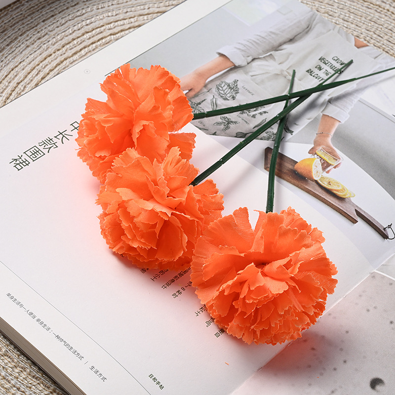 French Marigold Set Small Lilac Carnation DIY Festival Ghost Festival Halloween Buddhist Supplies Ornamental Flower