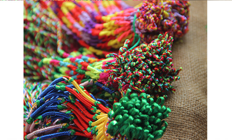 Boat Festival Colorful Rope Bracelet Colorful Ethnic Style Braiding Thread Peace and Lucky Colorful Rope Bracelet Strand Boat Festival Colorful Rope Bracelet Colorful Ethnic Style Braiding Thread Peace and Lucky Colorful Rope Bracelet Strand
