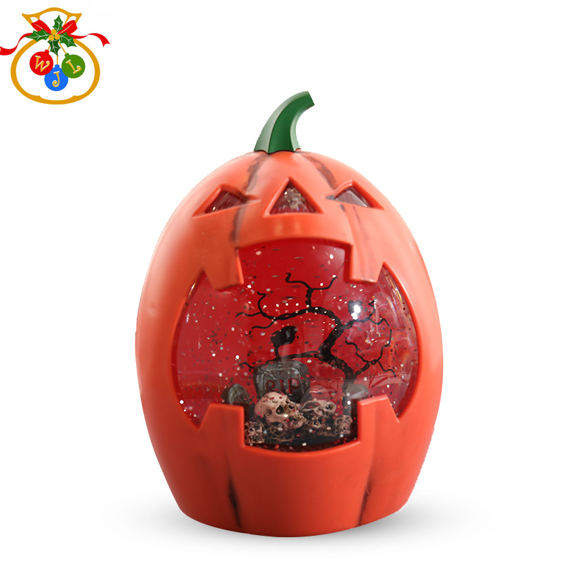 Halloween Pumpkin Skeleton Skull Head Night Light Exquisite Home Novel Gift No Ghost Festival Crystal Xuyuan Storm Lantern Tik Tok