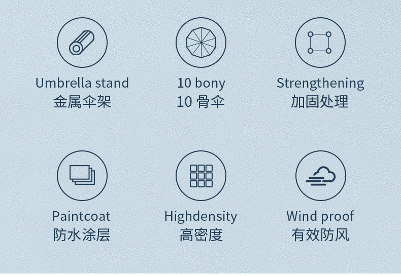 Umbrella Festival Collection Folding Umbrella Automatic Double Sun Protection Umbrella Large Business Men's Umbrella
