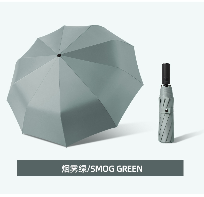 Umbrella Festival Collection Folding Umbrella Automatic Double Sun Protection Umbrella Large Business Men's Umbrella