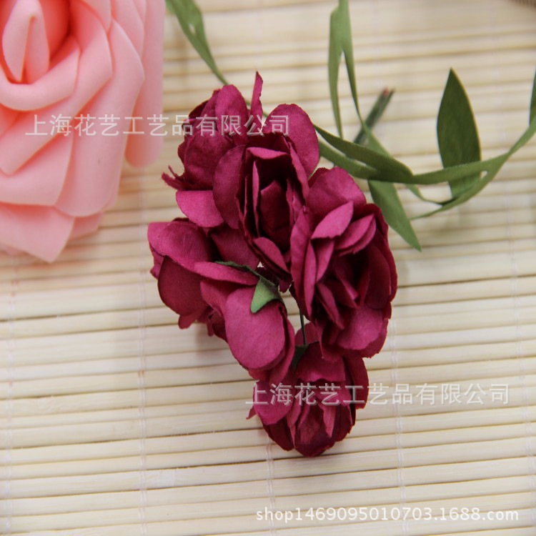 Garland Material Azalea Rose DIY Wedding Wedding Candies Box Embellished Gift Box Packaging Decoration Accessories Paper Flower Garland Material Azalea Rose DIY Wedding Wedding Candies Box Embellished Gift Box Packaging Decoration Accessories Paper Flower