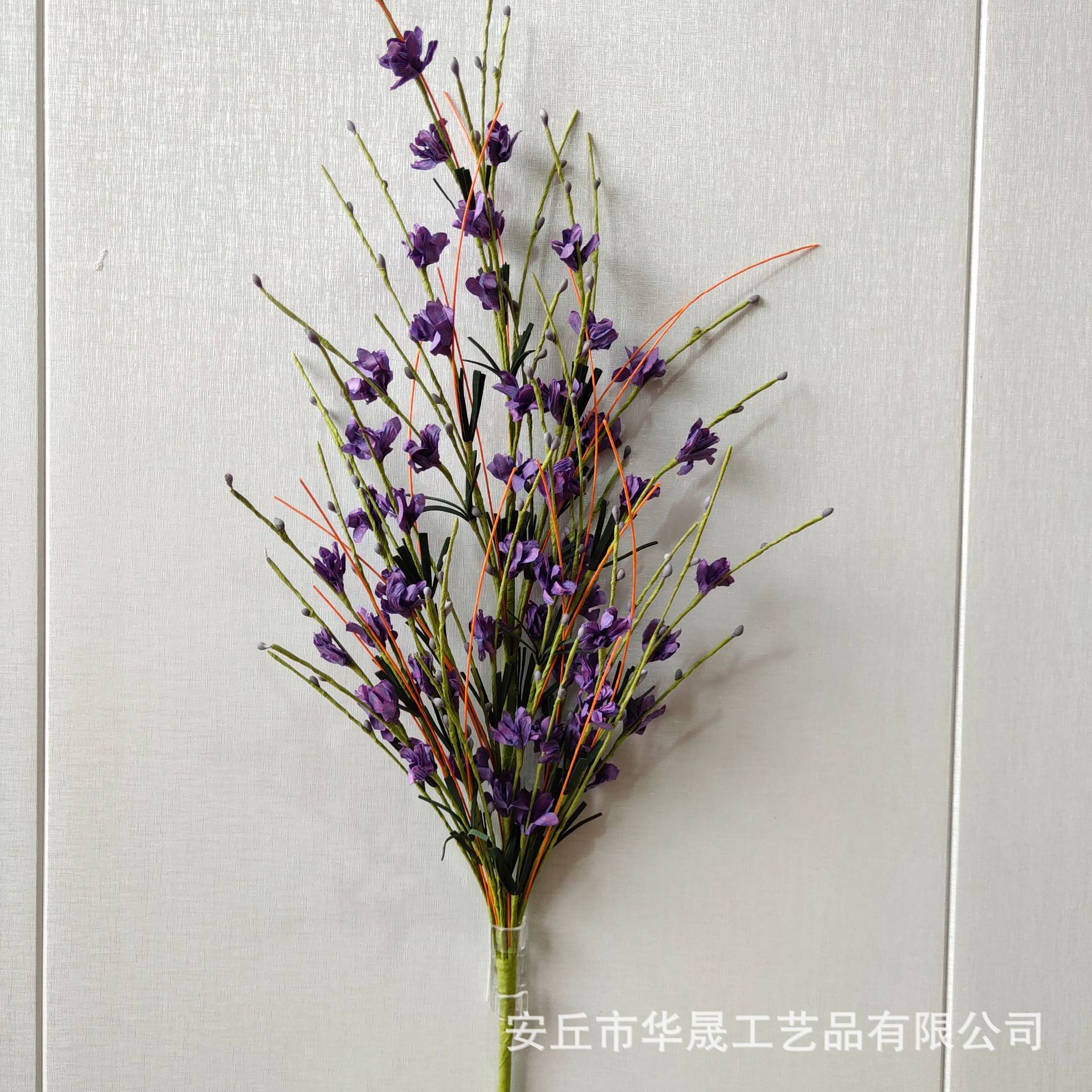 Factory Customized Cross-Border Simulation Paper Flap Winter Jasmine Twig Cutting Garland Rattan Vase Flower Delivery Home Wedding Decoration