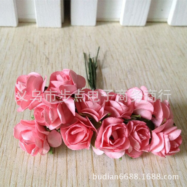 Paper Simulation Small Rose DIY Garland Material Medium Plum Wedding Wedding Candies Box Accessories Paper Simulation Small Rose DIY Garland Material Medium Plum Wedding Wedding Candies Box Accessories