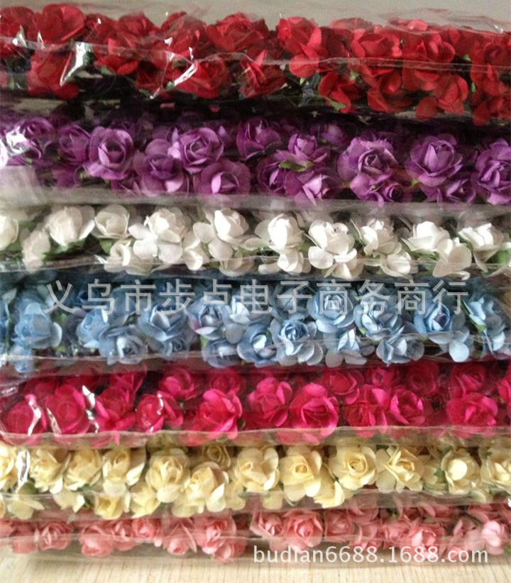 Paper Simulation Small Rose DIY Garland Material Medium Plum Wedding Wedding Candies Box Accessories Paper Simulation Small Rose DIY Garland Material Medium Plum Wedding Wedding Candies Box Accessories