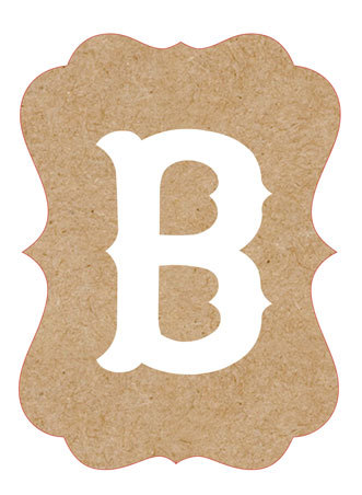 Factory Direct Sales Wedding Birthday Party Garland Color Bar Kraft Paper Card Baby Shower Letter Hanging Flag