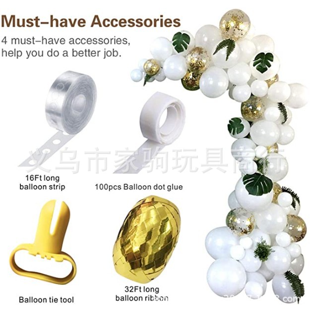 Black Gold Colorful Paper Scrap Balloon Arch Garland Set Party Balloon Birthday Wedding Shower Graduation Decoration